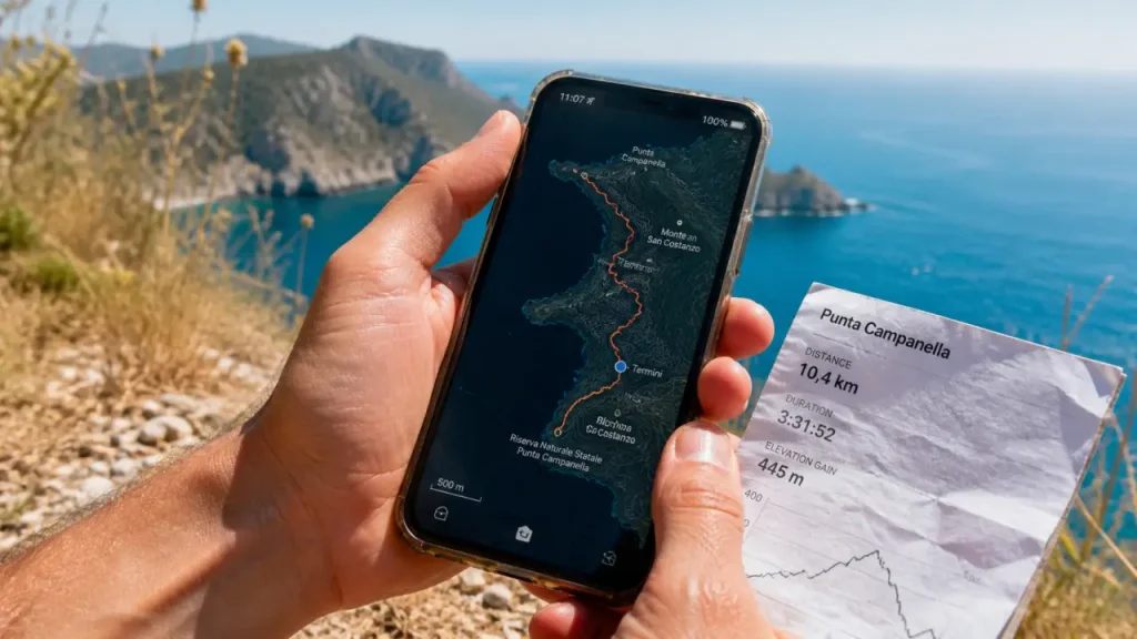 Application randonnée : carte hors ligne et trace GPX sur smartphone