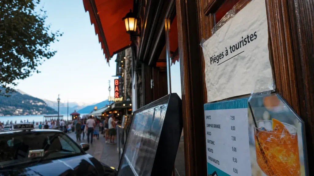 Éviter les pièges à touristes : menu en vitrine et faux bons plans