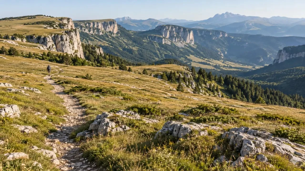 Randonnée Vercors sur le plateau d'Ambel entre alpages et panoramas