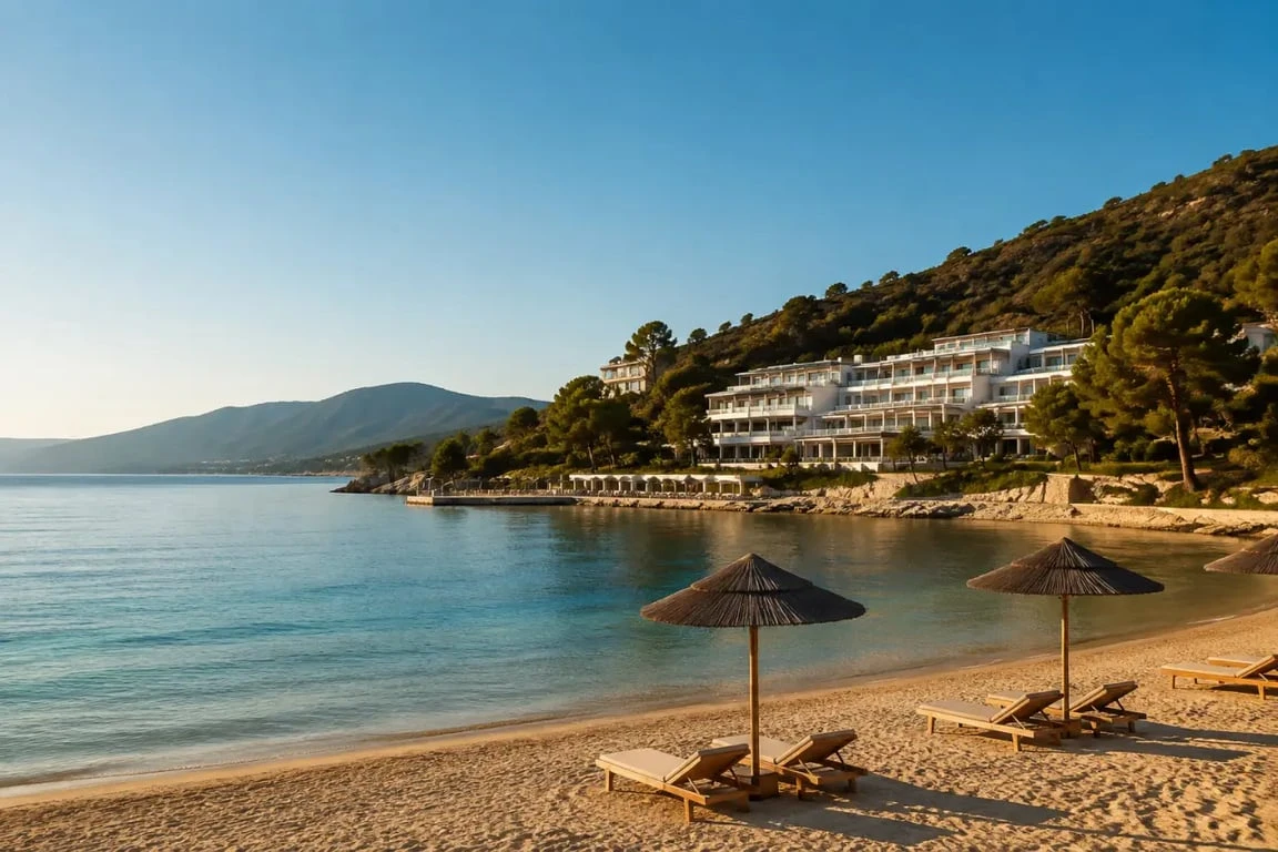 Séjour en Albanie bord de mer leclerc voyage sur la côte adriatique avec plage de sable et hôtel-club