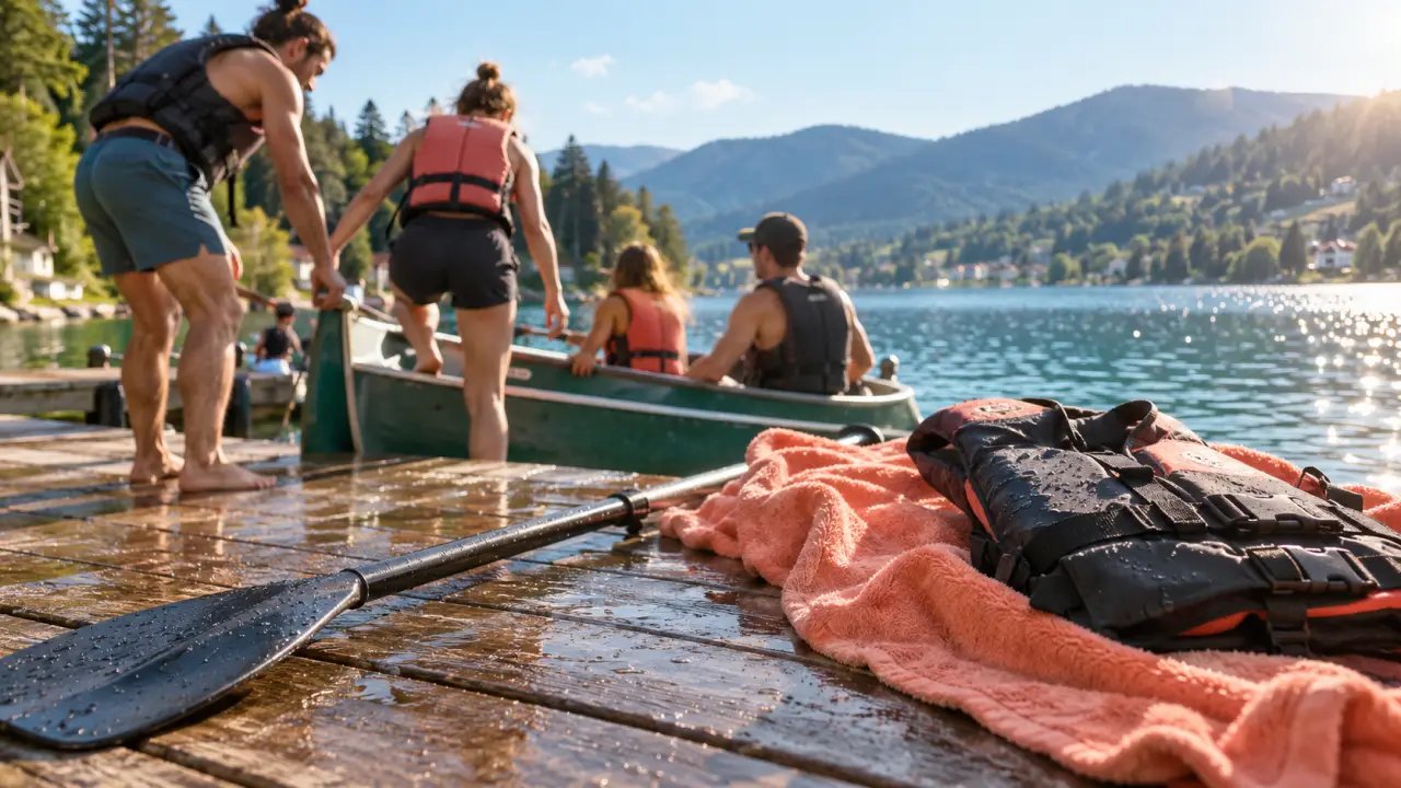 Paddle sur le lac de Gérardmer, activités nautiques vosges