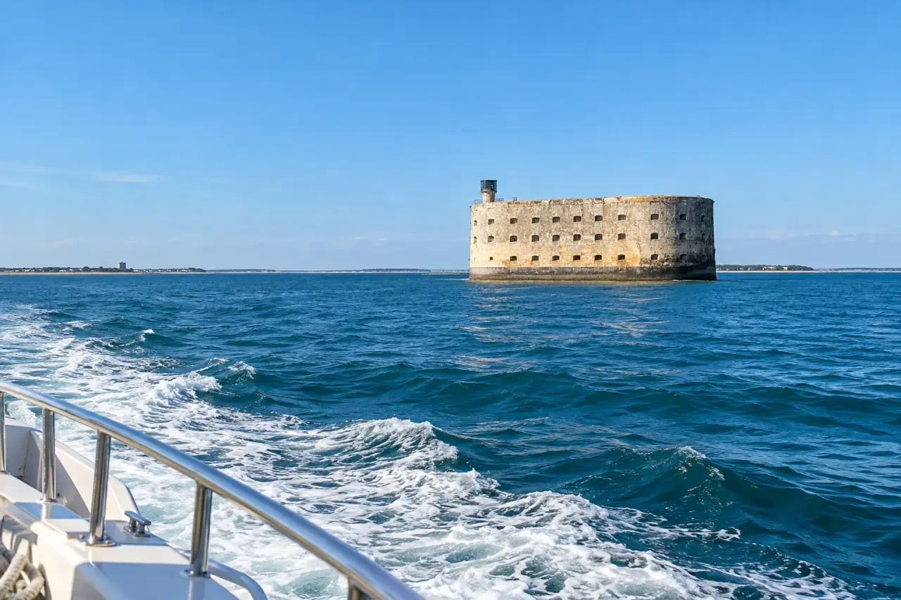 Location vacances Charente-Maritime avec excursion en bateau autour du Fort Boyard