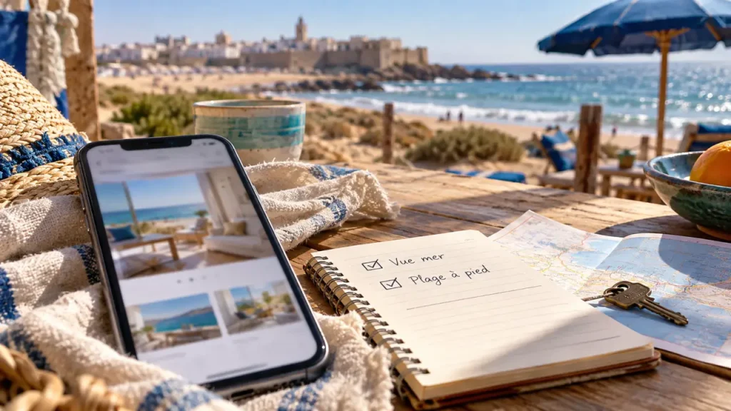 Location de vacances au Maroc : la vue mer ne garantit pas l’accès à la plage